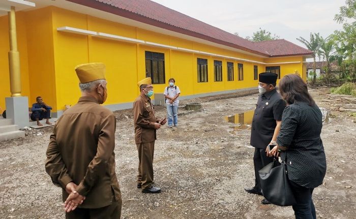 Sambangi Gedung Baru LVRI, Pj Bupati Sidoarjo Minta OPD Terkait Rampungkan Toilet