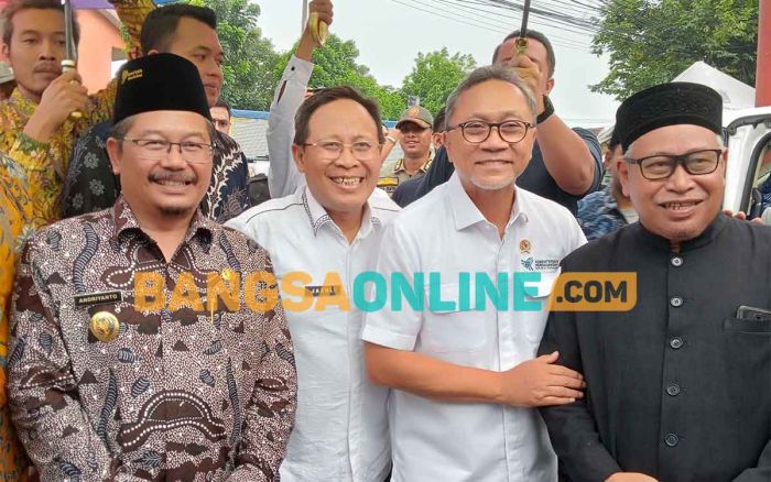 Mendag Resmikan Pasar Tematik di Cheng Ho Pasuruan Mendag Resmikan Pasar Tematik di Cheng Ho Pasuruan