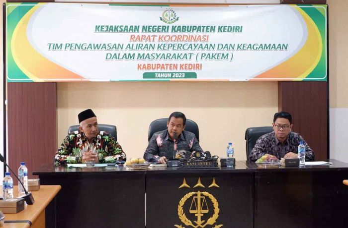 Kejari Kabupaten Kediri Gelar Rakor dengan Tim Pakem