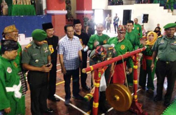 Persiapan Menpora Cup, Kompetisi Pencak Silat Tangguh di Bangkalan Dibuka Danrem 084