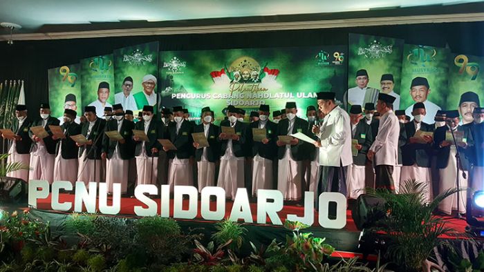 Resmi Dilantik, PCNU Sidoarjo 2021-2026 Siap Terima Saran dan Kritikan