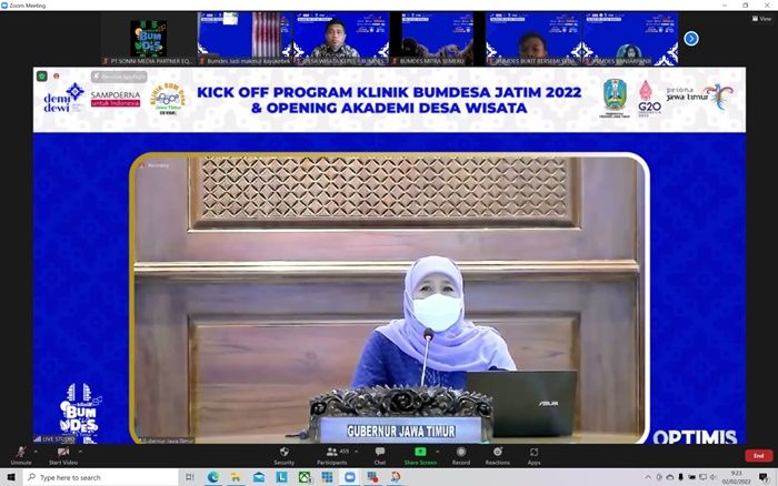 Resmi Dibuka, Gubernur Optimis Klinik BUM Desa dan Akademi Desa Wisata Bisa Bangkitkan Ekonomi Jatim Resmi Dibuka, Gubernur Optimis Klinik BUM Desa dan Akademi Desa Wisata Bisa Bangkitkan Ekonomi Jatim