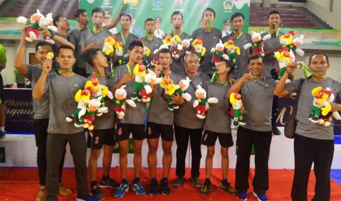Tim Bola Voli Putra Pacitan Sabet Medali Emas di Porprov Jatim VI, KONI Pacitan Rencanakan Konvoi Tim Bola Voli Putra Pacitan Sabet Medali Emas di Porprov Jatim VI, KONI Pacitan Rencanakan Konvoi
