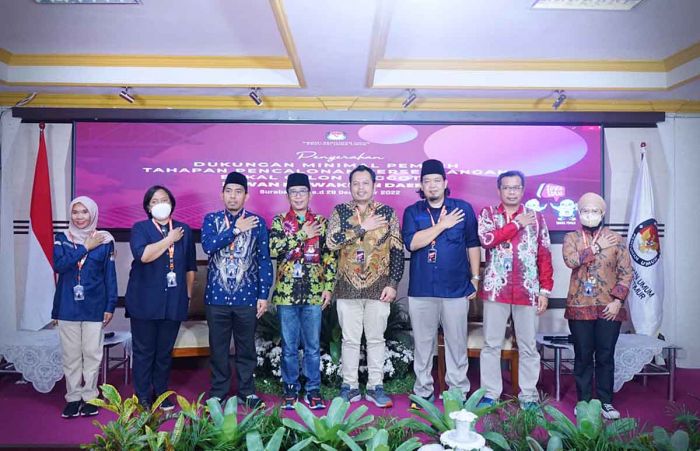 KPU Jatim Terima Dokumen Syarat Dukungan Dua Bakal Calon Anggota DPD RI