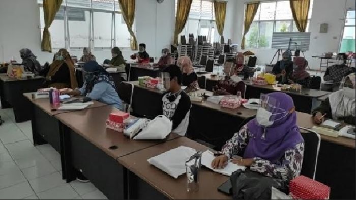 Tingkatkan Produktivitas Saat Pandemi, Pelaku UMKM di Kediri Diberi Pelatihan Pemasaran Online