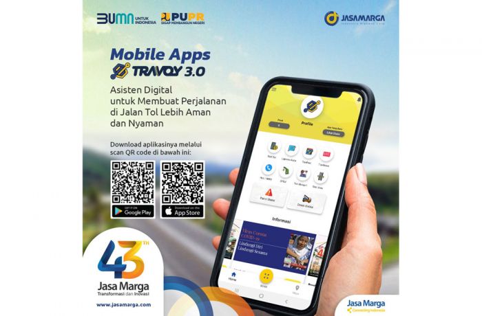 Akomodir Kebutuhan Pengguna Jalan Dalam Satu Aplikasi Terintegrasi, Jasa Marga Luncurkan Travoy 3.0 Akomodir Kebutuhan Pengguna Jalan Dalam Satu Aplikasi Terintegrasi, Jasa Marga Luncurkan Travoy 3.0