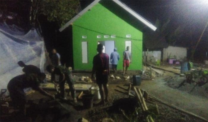 Kejar Target, Rehab RTLH Digarap Sampai Malam Kejar Target, Rehab RTLH Digarap Sampai Malam