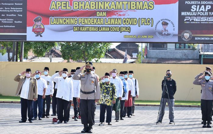 Lawan Covid-19, Polresta Sidoarjo Gandeng Pendekar dan Dai Lawan Covid-19, Polresta Sidoarjo Gandeng Pendekar dan Dai