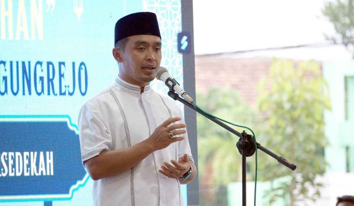 Bakti Sosial Berbagi Berkah Ramadan, Wakil Wali Kota Pasuruan Salurkan Paket Sembako