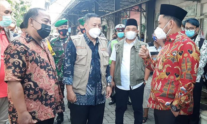 Bupati Gus Yani Marah Besar di Pasar Petiken Driyorejo Gresik, Ini Penyebabnya