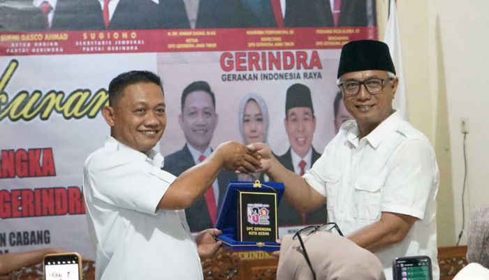 Wakil Wali Kota Kediri Hadiri Harlah ke-18 Partai Gerindra