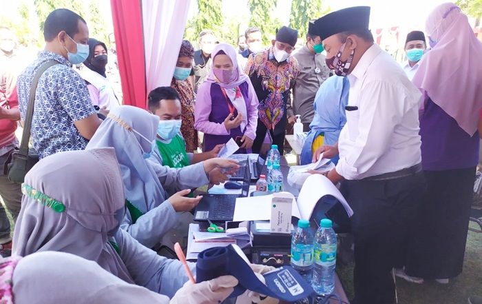 Targetkan 10.000 Dosis, Vaksinasi Serentak di Sumenep Sediakan Doorprize TV hingga Sepeda Motor Targetkan 10.000 Dosis, Vaksinasi Serentak di Sumenep Sediakan Doorprize TV hingga Sepeda Motor