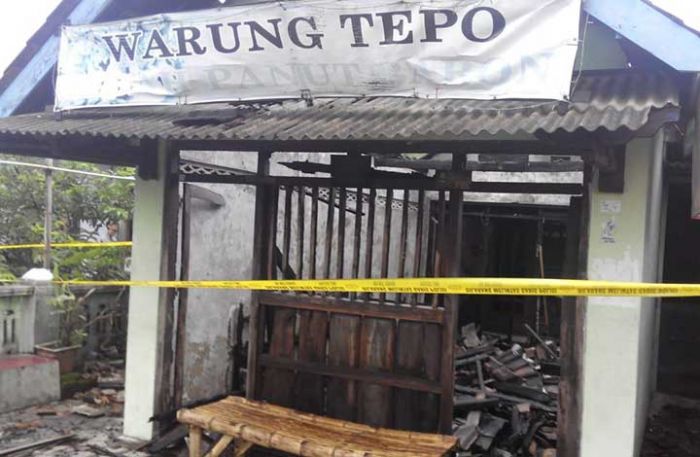 Lupa Matikan Tungku, Warung Tepo Legandaris di Baron Magetan Dilalap Api