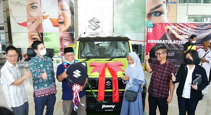 Program Suzuki Bonus Suzuki, Jusih dari Bekasi dapat Jimny Program Suzuki Bonus Suzuki, Jusih dari Bekasi dapat Jimny