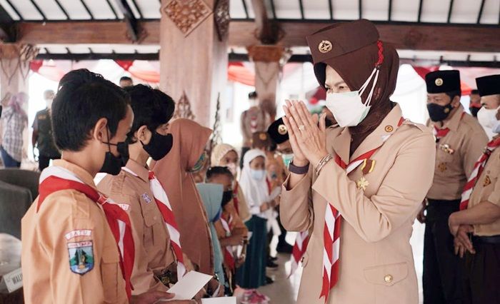 Peringatan Hari Pramuka ke-60 Digelar di Rumdis Wali Kota Batu