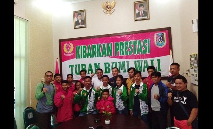 KONI Tuban Berangkatkan 15 Atlet Karate pada Kejurda Jatim KONI Tuban Berangkatkan 15 Atlet Karate pada Kejurda Jatim