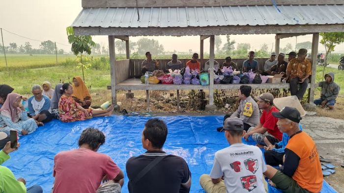 Dukung Swasembada Pangan, Polsek Karangjati Ngawi Gelar Methil Bareng Petani Dukung Swasembada Pangan, Polsek Karangjati Ngawi Gelar Methil Bareng Petani