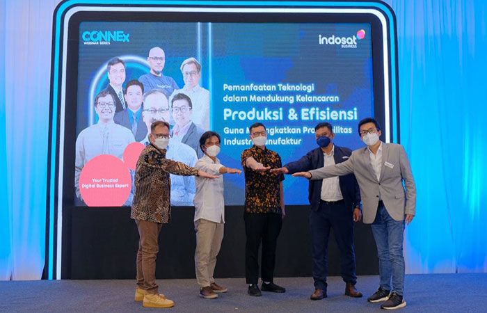 Dorong Transformasi Industri 4.0, IOH Gelar Indosat Business Connex Webinar Series 2022