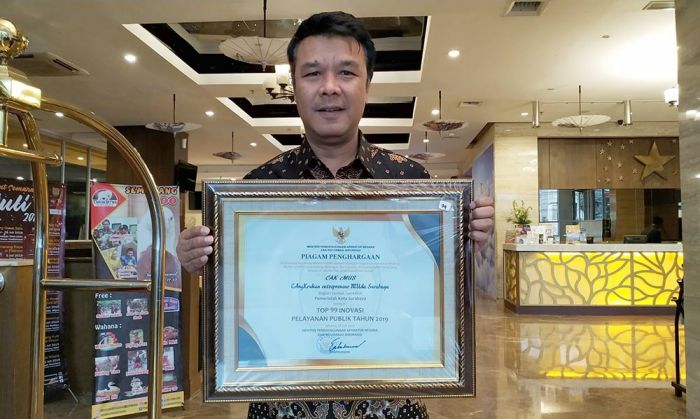 Berkat Cak Emus, Pemkot Surabaya Raih Penghargaan Top 99 Sinovik