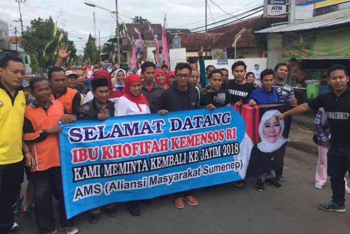 Warga Sumenep dan Pamekasan Madura Minta Khofifah Maju Pilgub Warga Sumenep dan Pamekasan Madura Minta Khofifah Maju Pilgub
