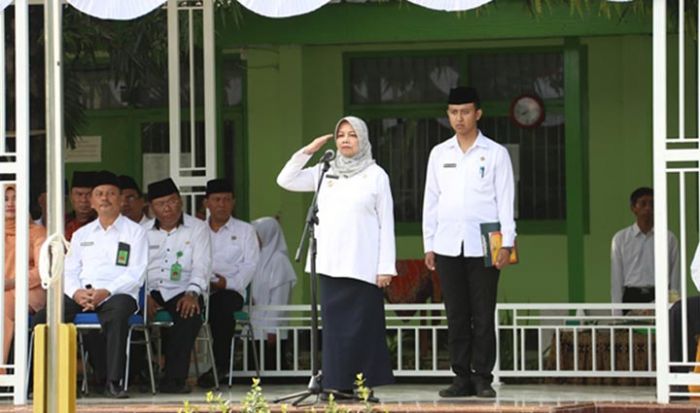 Bupati Kediri Pimpin Upacara Hari Amal Bhakti 2020