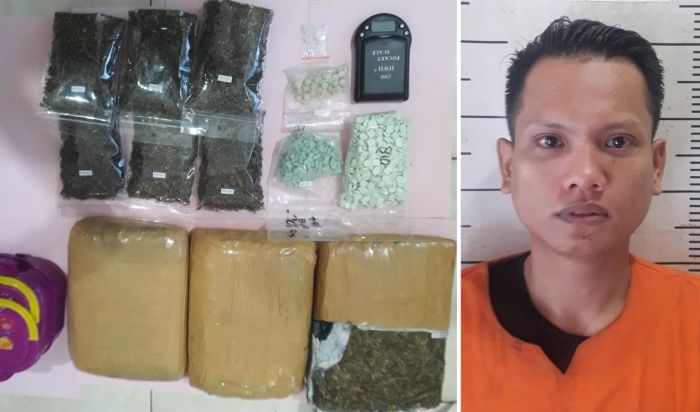 Ganja Tiga Kilogram Diamankan Satreskoba Polresta Sidoarjo dari Pemuda Pengangguran Ganja Tiga Kilogram Diamankan Satreskoba Polresta Sidoarjo dari Pemuda Pengangguran