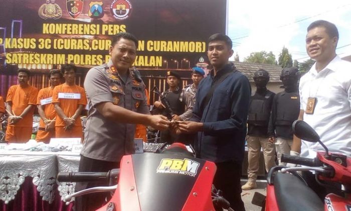 70 Unit Motor Hasil Kejahatan Diungkap Polres Bangkalan, Kapolres: Silakan Diambil, Gratis