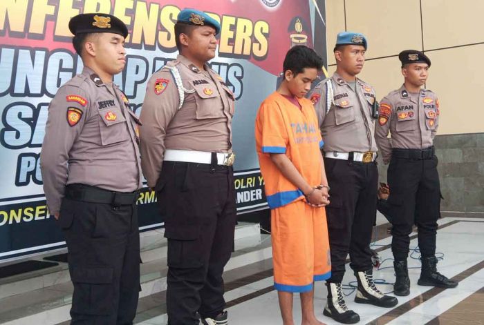 Ancam Pacar dengan Pisau, Pria asal Gedangan Sidoarjo Ditangkap Polisi