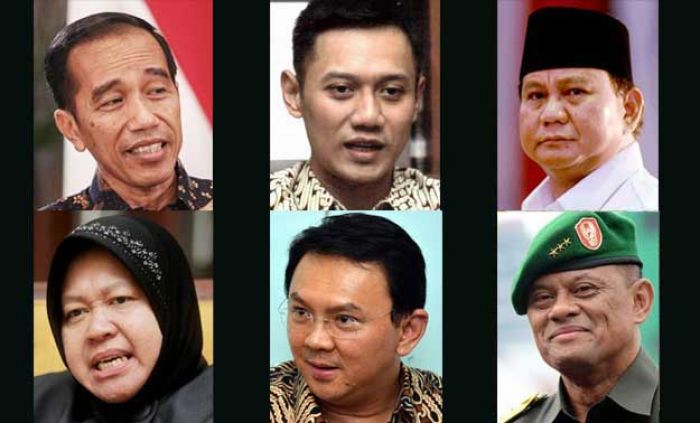 Pilpres 2019: Jokowi-Prabowo atau Jokowi-Ahok, Nama Risma Muncul pada Survei Capres