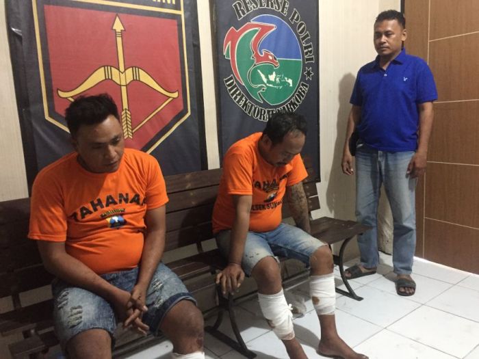 Peluru Anggota Polsek Sukolilo Bersarang di Kaki Warga Bangkalan dan Surabaya yang Curi Motor KLX