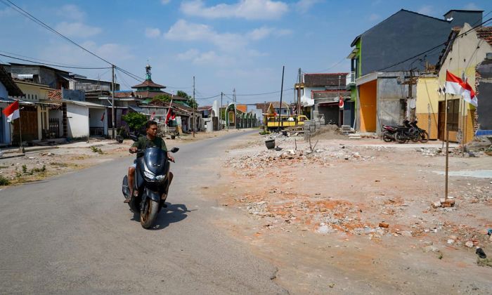 Pengerjaan Akses Menuju Jembatan Jongbiru Ditargetkan Selesai Akhir Tahun Pengerjaan Akses Menuju Jembatan Jongbiru Ditargetkan Selesai Akhir Tahun