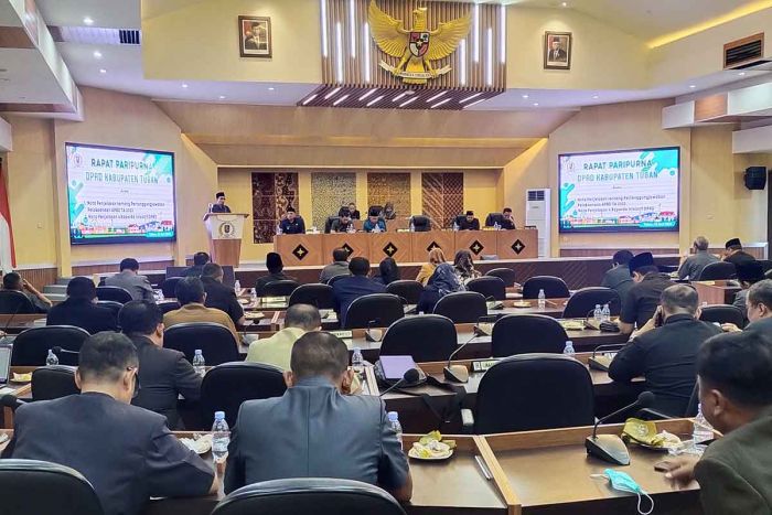 Gelar Rapat Paripurna, DPRD Minta Pemkab Tuban Selesaikan Rekomendasi BPK RI