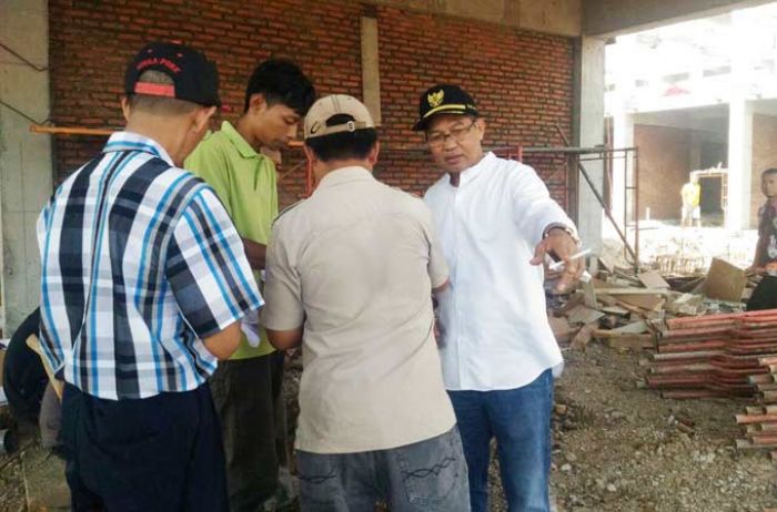 Wabup Pasuruan Nilai Pengerjaan RS Grati Kurang Maksimal Wabup Pasuruan Nilai Pengerjaan RS Grati Kurang Maksimal