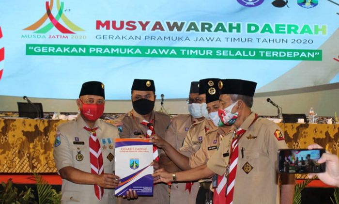 Sah! Arum Sabil Jadi Ketua Kwarda Gerakan Pramuka Jawa Timur Sah! Arum Sabil Jadi Ketua Kwarda Gerakan Pramuka Jawa Timur