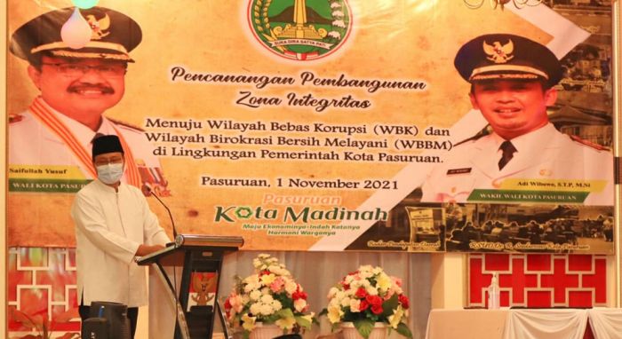 Pemkot Pasuruan Canangkan Pembangunan Zona Integritas Pemkot Pasuruan Canangkan Pembangunan Zona Integritas
