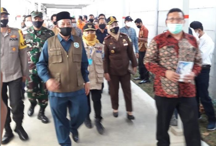 Usai Diresmikan, Gedung Isolasi Covid-19 Lamongan Langsung Dihuni 31 Pasien Usai Diresmikan, Gedung Isolasi Covid-19 Lamongan Langsung Dihuni 31 Pasien