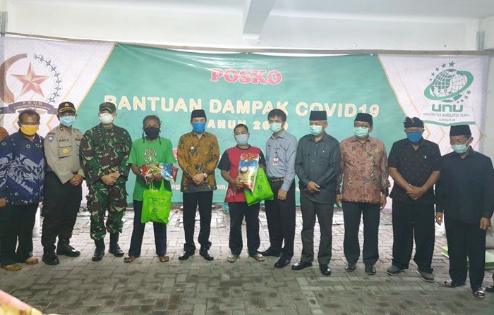 Galang Solidaritas Sosial, FKUB dan Unusida Sinergi Dirikan Posko Bantuan Dampak Covid-19