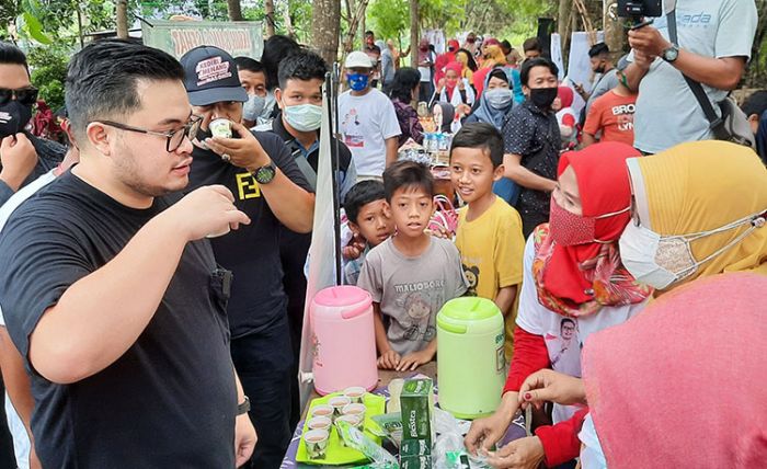 Pilbup Kediri 2020: ​Dhito Dengar Curhatan Pelaku UMKM se-Kecamatan Kayen Kidul