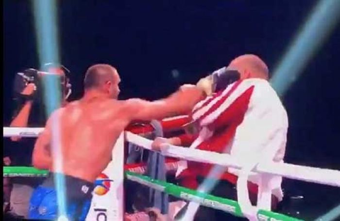 Kalah, Petinju Levan Shonia Seprok Pelatih Sendiri Kalah, Petinju Levan Shonia Seprok Pelatih Sendiri
