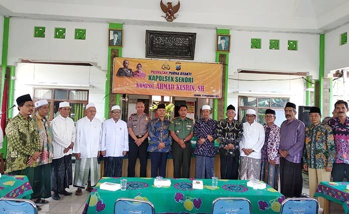 Resmi Purna Bhakti, Mantan Kapolsek Senori Kompol Ahmad Kusrin Kisahkan Perjalanan Karirnya