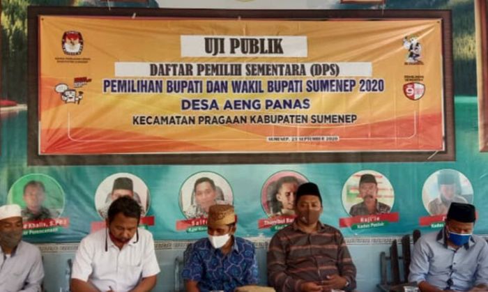 Gelar Uji Publik, PPS Desa Aeng Panas Publikasikan Daftar Pemilih Sementara Gelar Uji Publik, PPS Desa Aeng Panas Publikasikan Daftar Pemilih Sementara
