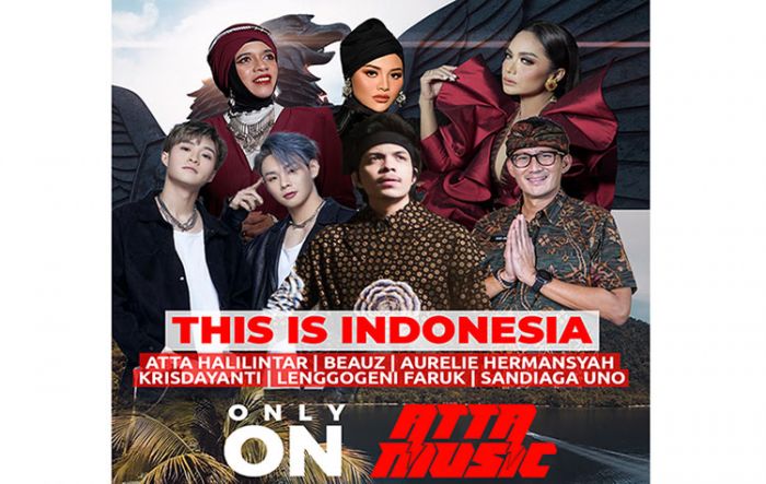"This Is Indonesia", Lagu Baru Atta Halilintar Bersama Musisi Internasional, DJ Beauz "This Is Indonesia", Lagu Baru Atta Halilintar Bersama Musisi Internasional, DJ Beauz