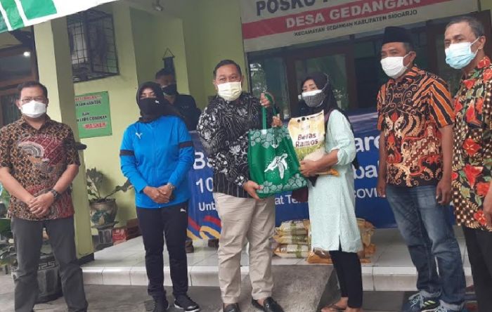 Pandemi Covid-19, Anggota DPRD Sidoarjo Galang Perusahaan Salurkan CSR Sembako