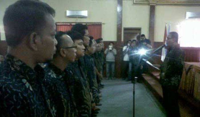 Pengurus PWI Sumenep Dilantik Pengurus PWI Sumenep Dilantik