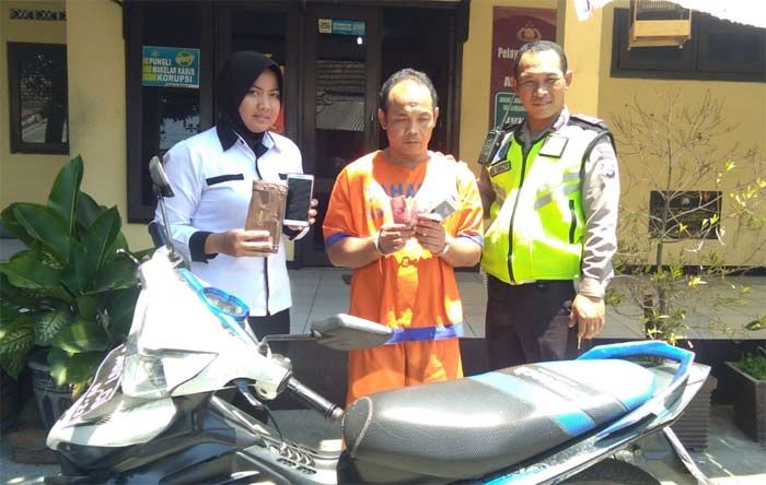 Maling Handphone di RS Medika Utama Ditangkap Polisi
