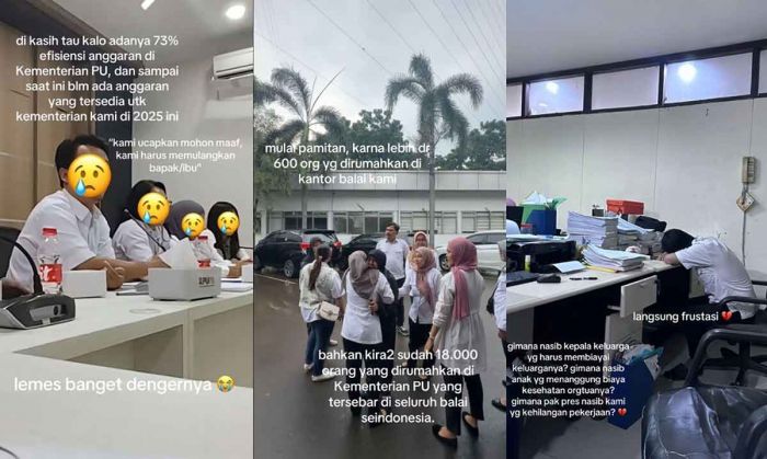 Dampak Efisiensi Anggaran, Pegawai Honorer Kementerian PU Bagikan Kisahnya Dampak Efisiensi Anggaran, Pegawai Honorer Kementerian PU Bagikan Kisahnya