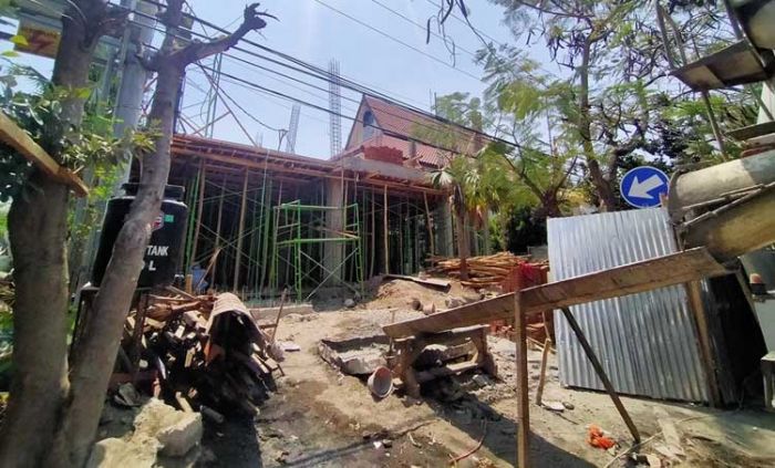 Progres Pembangunan Gedung Graha Terpadu Baru 27 Persen Progres Pembangunan Gedung Graha Terpadu Baru 27 Persen