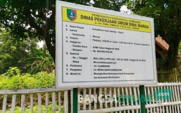Proyek Jalan Bareng Jombang Kualitas Rendah, Diduga Disengaja untuk Raup Untung Besar Proyek Jalan Bareng Jombang Kualitas Rendah, Diduga Disengaja untuk Raup Untung Besar