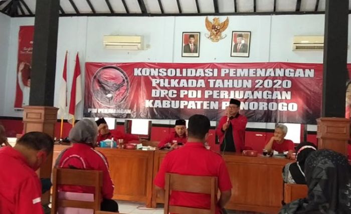 Menangkan Sugiri-Lisdyarita di Pilbup Ponorogo, Kanang Ajak DPC PDIP Gotong Royong Finansial