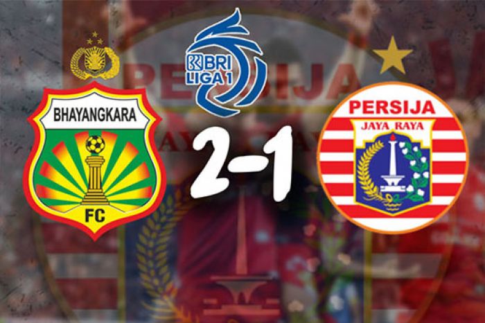 Hasil Bhayangkara FC vs Persija Jakarta: Kalah 2-1, Macan Kemayoran Gagal Kuasai Puncak Klasemen